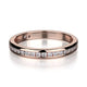MICHAEL M Wedding Bands Rose Gold Wedding band R461SB R461SBRG