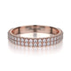 MICHAEL M Wedding Bands Rose Gold Wedding band R483B R483BRG