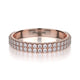 MICHAEL M Wedding Bands Rose Gold Wedding band R483B R483BRG