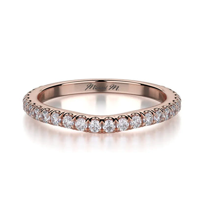 MICHAEL M Wedding Bands Rose Gold Wedding band R490B R490BRG