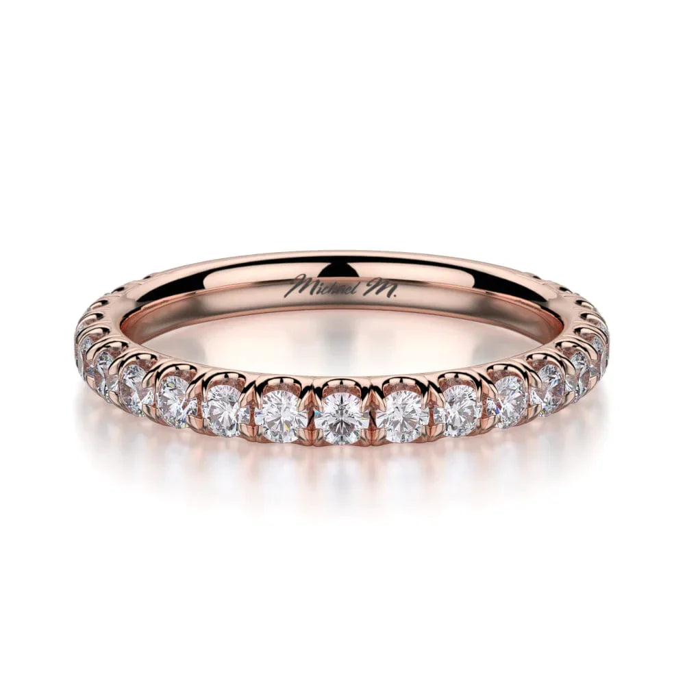 MICHAEL M Wedding Bands Rose Gold Wedding band R536B R536BRG