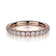MICHAEL M Wedding Bands Rose Gold Wedding band R536B R536BRG