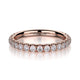 MICHAEL M Wedding Bands Rose Gold Wedding band R536B R536BRG