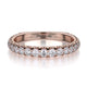 MICHAEL M Wedding Bands Rose Gold Wedding band R655SB R655SBRG