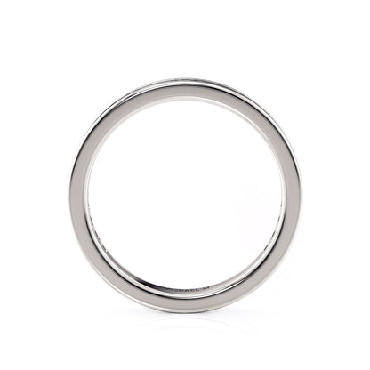 Michael M Channel Wedding Band