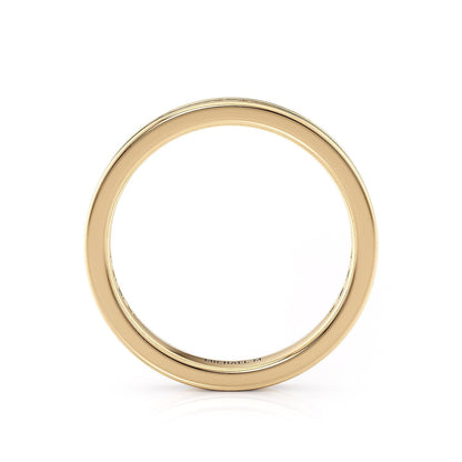 Michael M Channel Wedding Band