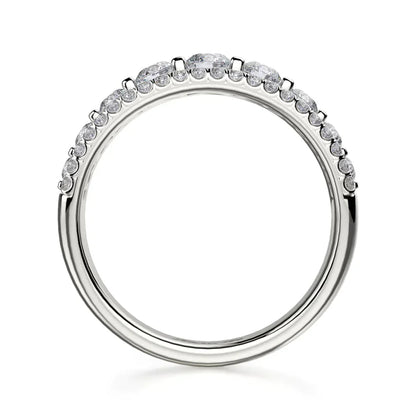 Michael M Prong Wedding Band