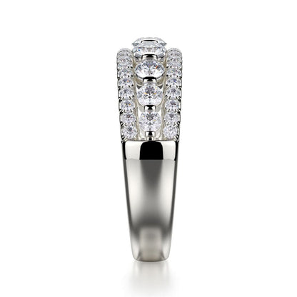 Michael M Prong Wedding Band