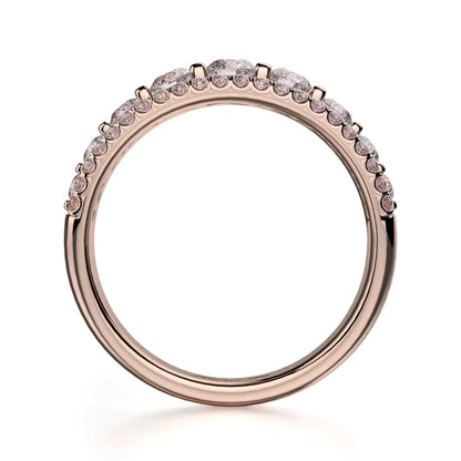 Michael M Prong Wedding Band