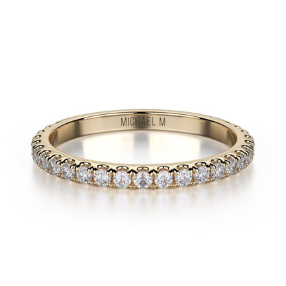 Michael M Prong Wedding Band