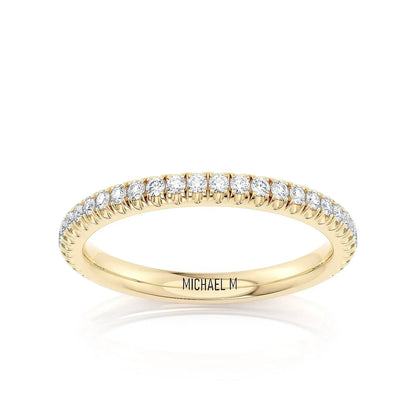 Michael M Pave Wedding Band