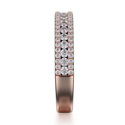 Michael M Prong Wedding Band