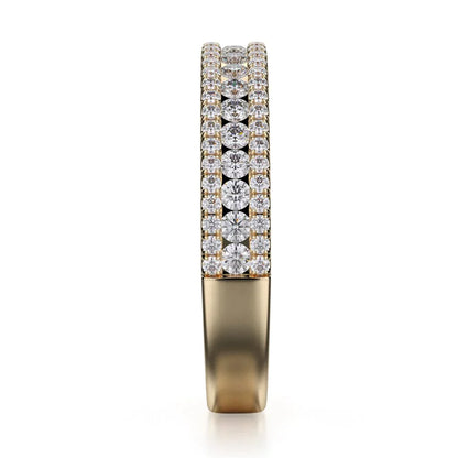 Michael M Prong Wedding Band