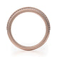 Michael M Channel / Pave Wedding Band