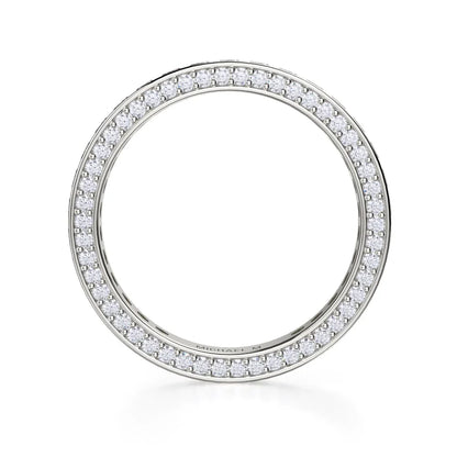 Michael M Prong Wedding Band