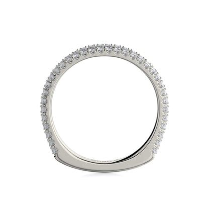 Michael M Prong Wedding Band
