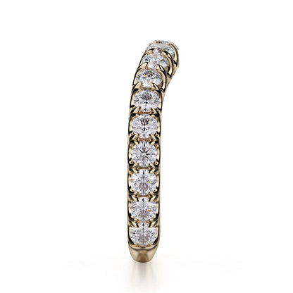 Michael M Prong Wedding Band