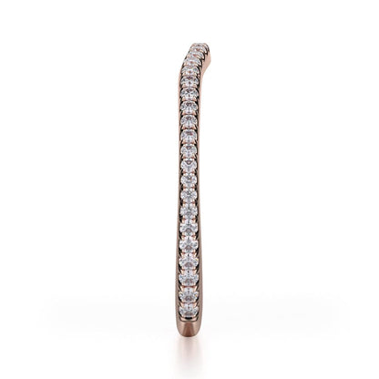 Michael M Prong Wedding Band