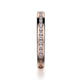 Michael M Channel Wedding Band
