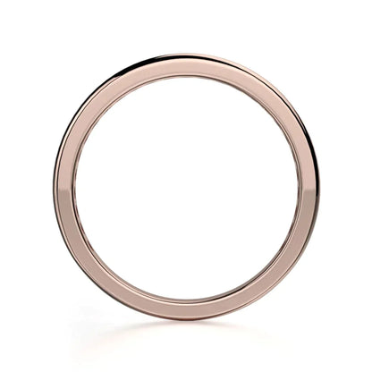 Michael M Channel Wedding Band