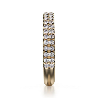 Michael M Prong Wedding Band
