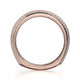 Michael M Channel / Pave Wedding Band