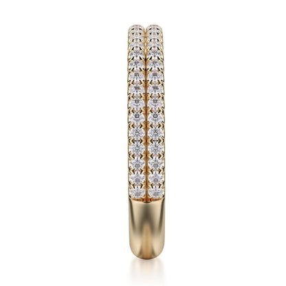 Michael M Prong Wedding Band