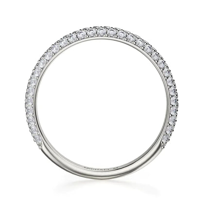 Michael M Prong Wedding Band