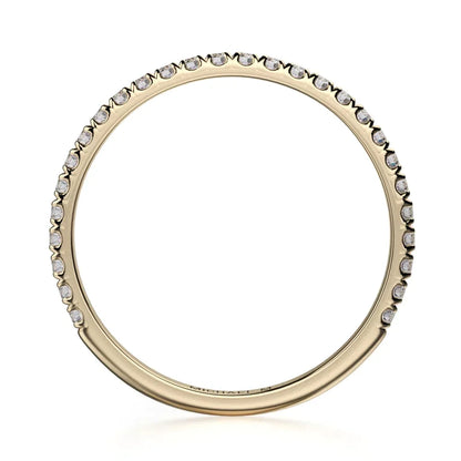 Michael M Prong Wedding Band