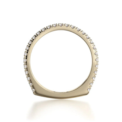 Michael M Prong Wedding Band