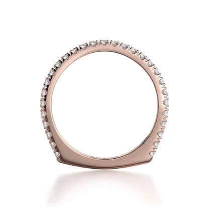 Michael M Prong Wedding Band