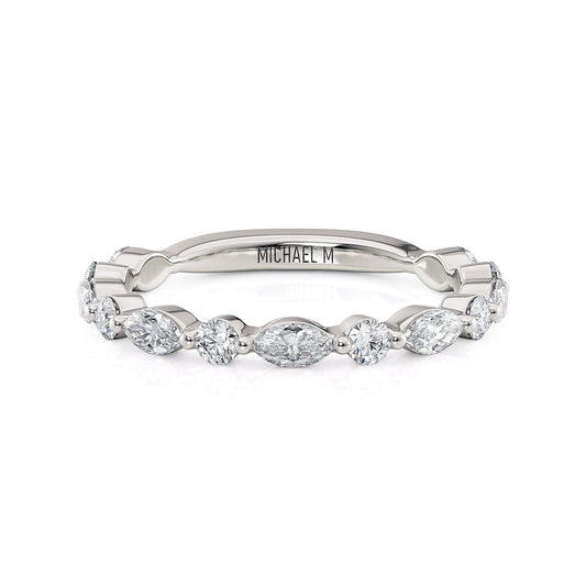 Michael M Prong Wedding Band