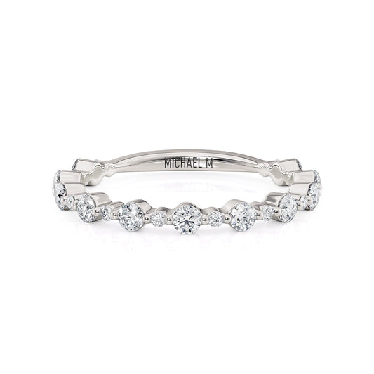Michael M Prong Wedding Band