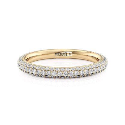 Michael M Pave Wedding Band