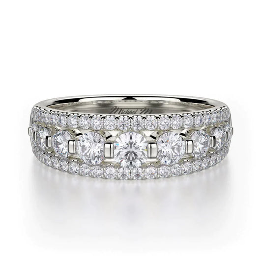 MICHAEL M Wedding Bands White Gold Wedding band R306B R306BWG