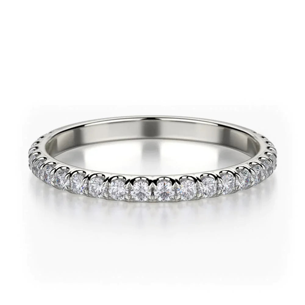 MICHAEL M Wedding Bands White Gold Wedding band R371B R371BWG