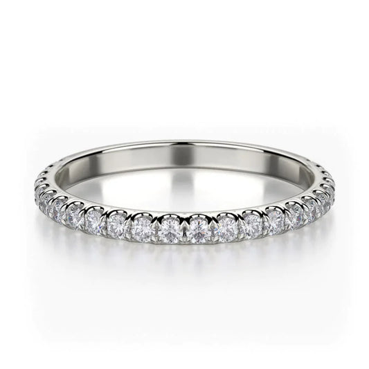 MICHAEL M Wedding Bands White Gold Wedding band R371B R371BWG