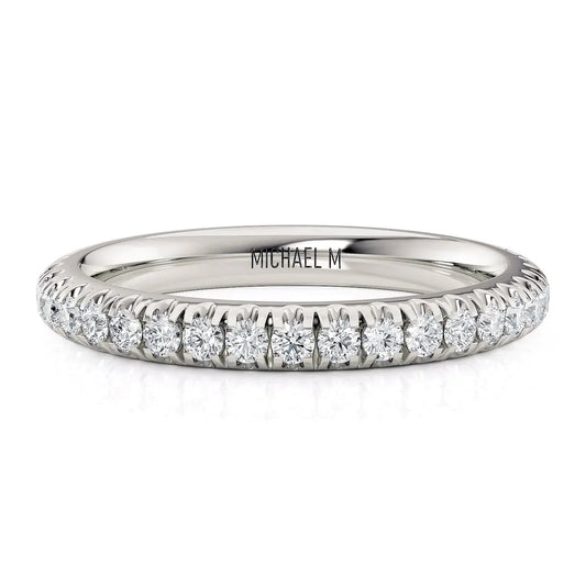 MICHAEL M Wedding Bands White Gold Wedding band R371B4 R371B2WG