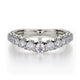 MICHAEL M Wedding Bands White Gold Wedding band R440LB R440LBWG