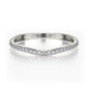 MICHAEL M Wedding Bands White Gold Wedding band R440SB R440SBWG