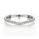 MICHAEL M Wedding Bands White Gold Wedding band R440SB R440SBWG
