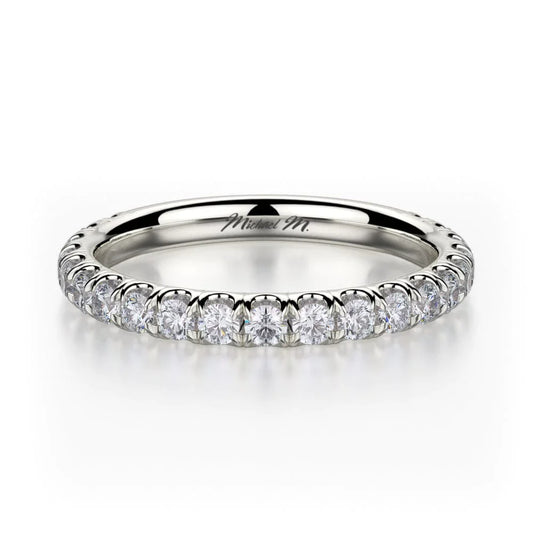 MICHAEL M Wedding Bands White Gold Wedding band R536B R536BWG