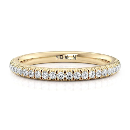 MICHAEL M Wedding Bands Yellow Gold Wedding band R371B2 R371B2YG