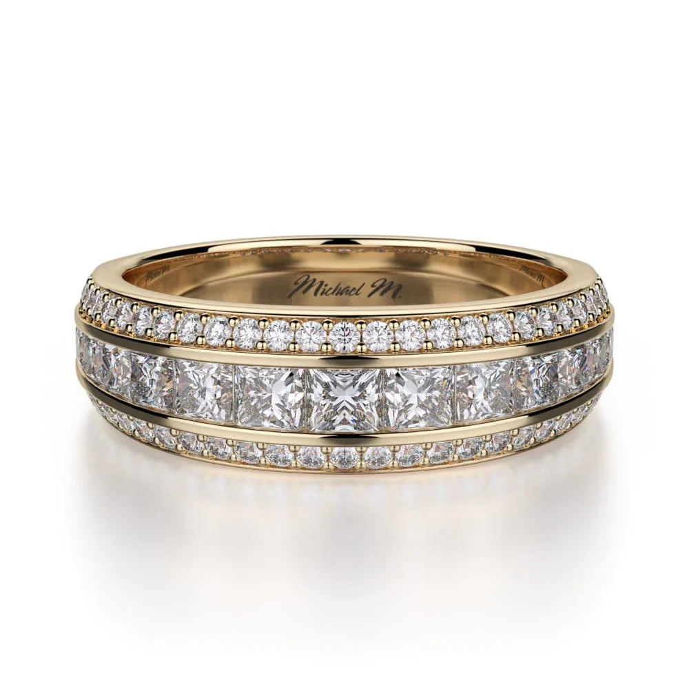 MICHAEL M Wedding Bands Yellow Gold Wedding band R401B R401BYG