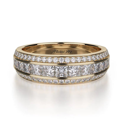 MICHAEL M Wedding Bands Yellow Gold Wedding band R401B R401BYG