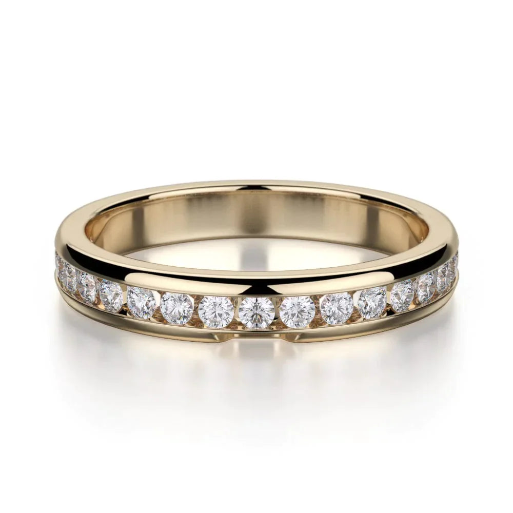 MICHAEL M Wedding Bands Yellow Gold Wedding band R461B1 R461-B1YG