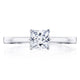 Tacori 14k White Gold Coastal Crescent Collection Classic Engagement Ring Setting 0.06CTW