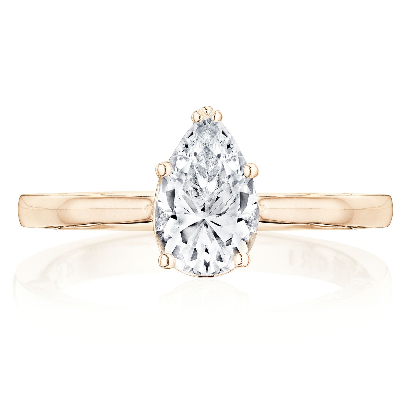 Pear Solitaire Engagement Ring
