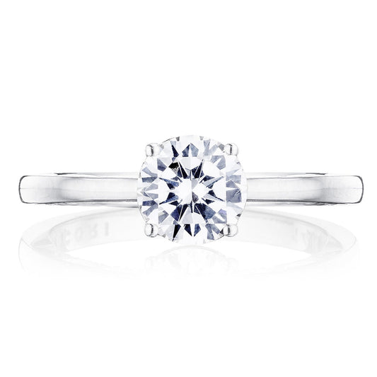 Tacori 14k White Gold Coastal Crescent Collection Classic Engagement Ring Setting