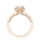 Emerald Bloom Engagement Ring